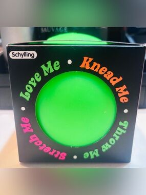 NeeDoh Super NeeDoh Groovy Glob Neon Green